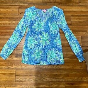 Lilly Pulitzer long sleeve blouse